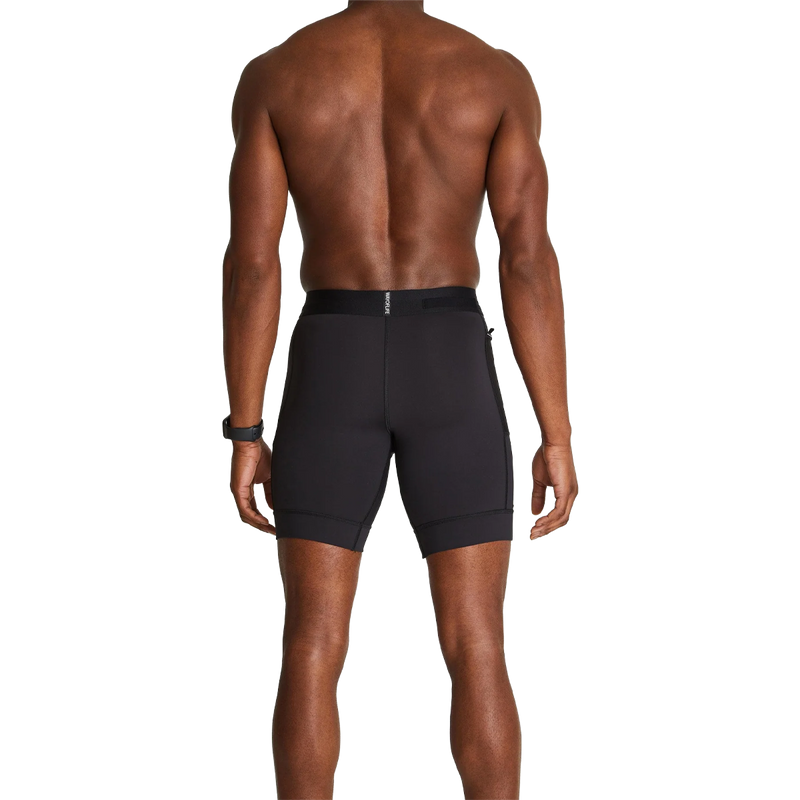 Men's Sprint Half Tight 6", Wolaco Sprint Half Tight 6" in Black back view