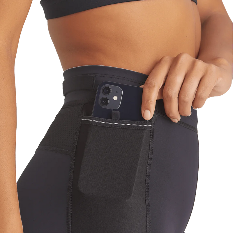 Women's Distance 7" Half Tight, Wolaco Women's Distance 7" Half Tight Phone Pocket