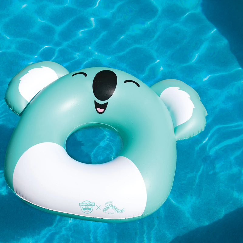 Squishmallows Kevin the Koala Pool Float, Big Mouth Squishmallows Kevin the Koala Pool Float in pool