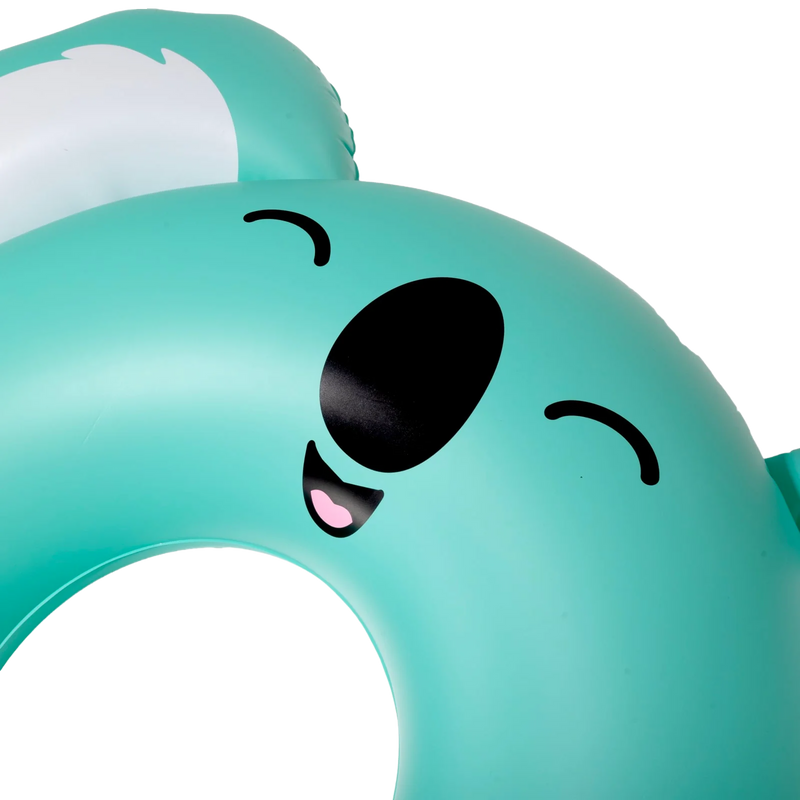Squishmallows Kevin the Koala Pool Float, Big Mouth Squishmallows Kevin the Koala Pool Float face
