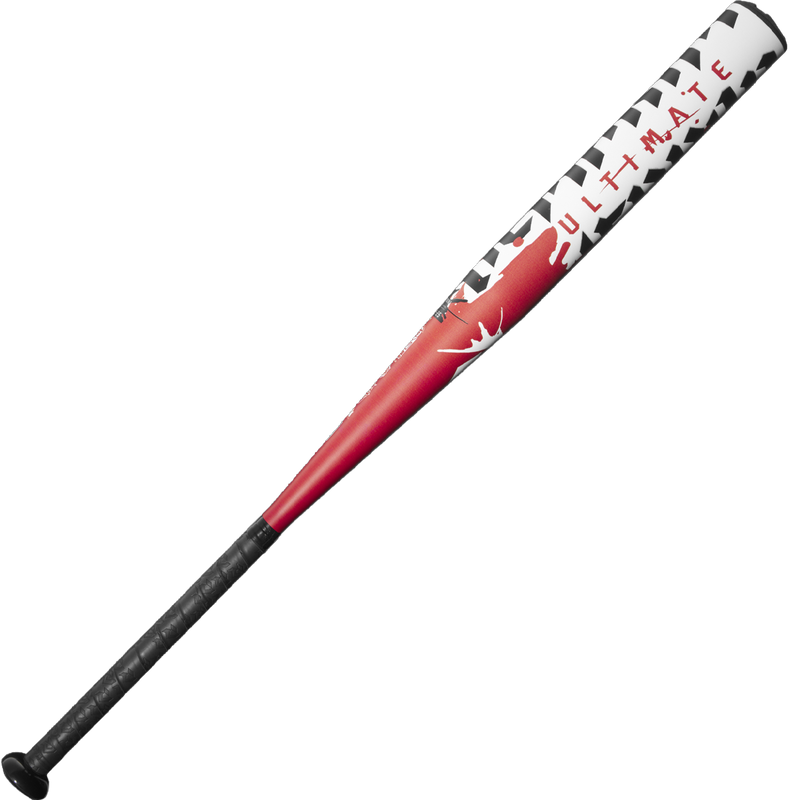 Ultimate Weapon Slowpitch, DeMarini Ultimate Weapon Slowpitch in white angle 3