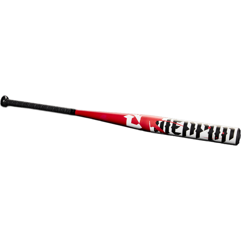 Ultimate Weapon Slowpitch, DeMarini Ultimate Weapon Slowpitch in white angle 4