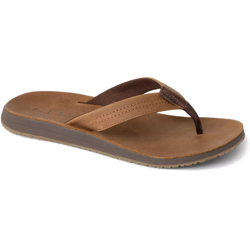 Men's Leather Nox, Reef Leather Nox in Bronze/Brown right front