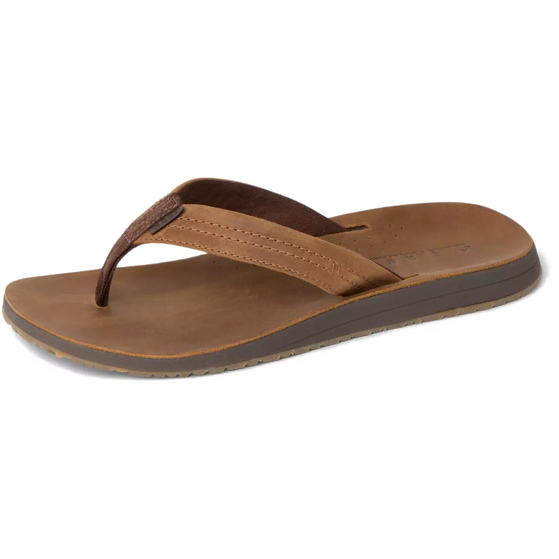 Men's Leather Nox, Reef Leather Nox in Bronze/Brown left front