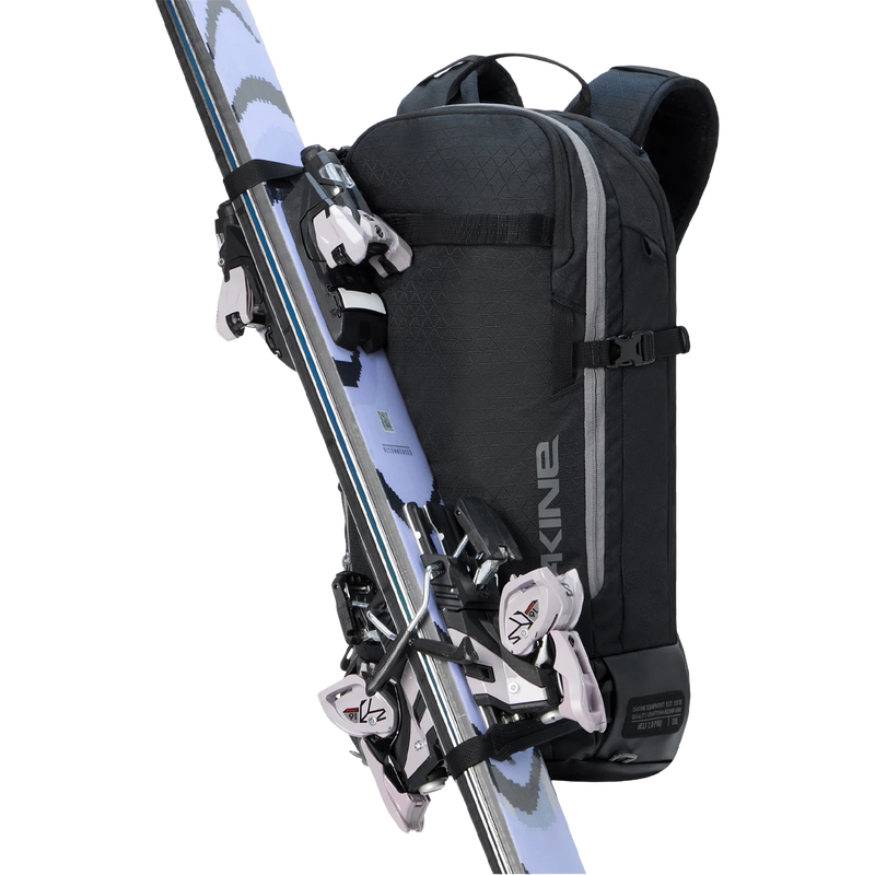 Heli 2.0 Pro Backpack 20L in Black ski attachment detail