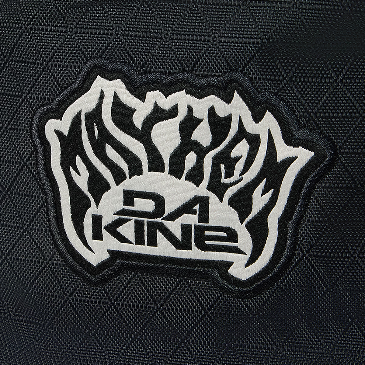 Dakine Heli 2.0 Pro Backpack 26L x Mayhem detail of mahem dakine collab patch