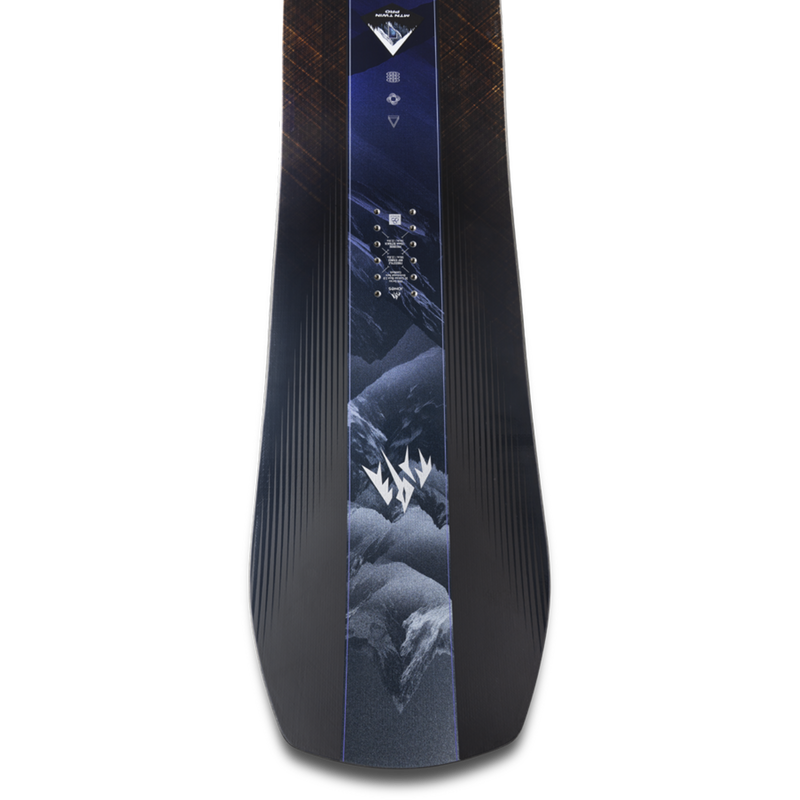 Mountain Twin Pro, Jones Snowboards Mountain Twin Pro nose 