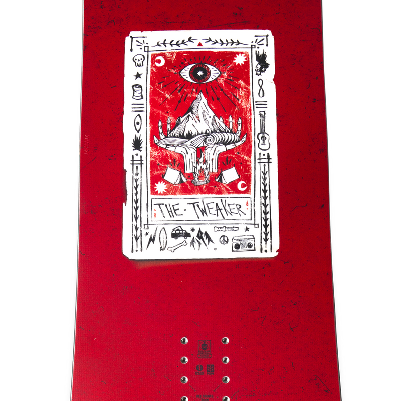 Tweaker 2.0, Jones Snowboards Tweaker 2.0 deck graphic