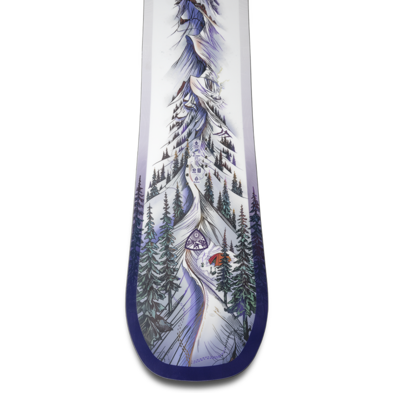 Women's Dream Weaver 2.0, Jones Snowboards Women's Dream Weaver 2.0 tail