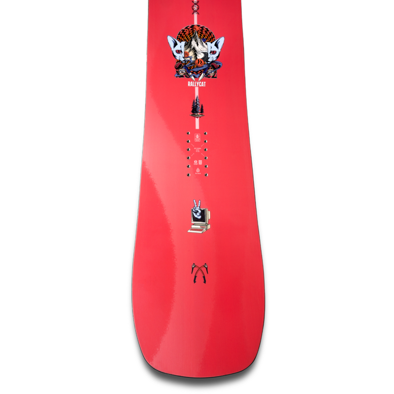 Women's Rally Cat, Jones Snowboards Women's Rally Cat tail
