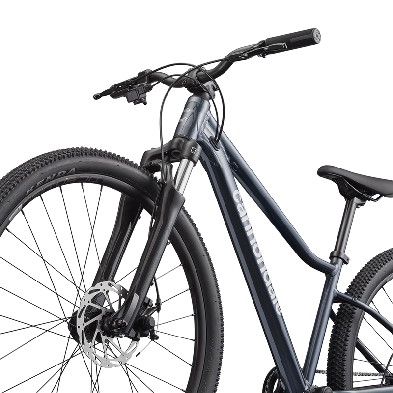 Kids Trail 26 C2, Cannondale Kids Trail 26 C2 in Tungsten Blue front left forks and handlebars