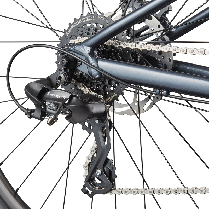 Kids Trail 26 C2, Cannondale Kids Trail 26 C2 in Tungsten Blue rear derailleur 