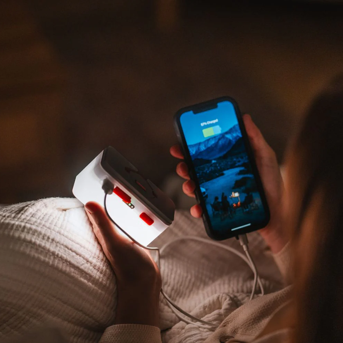 LuminAID Trio Lantern with Phone Charger alternate view