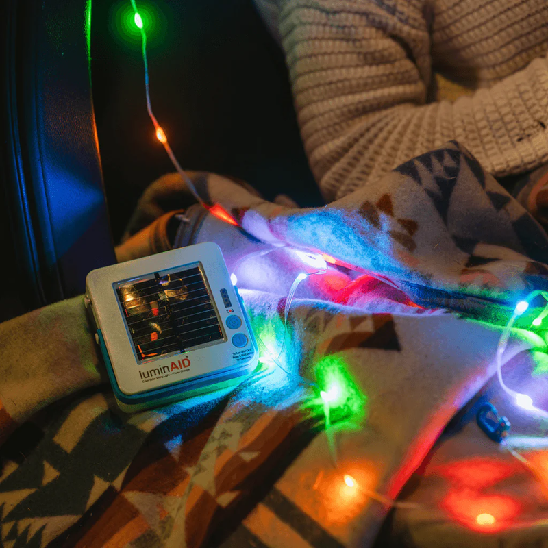 LuminAID Multi-Color Solar String Light, LuminAid Multi-Color Solar String Light solar