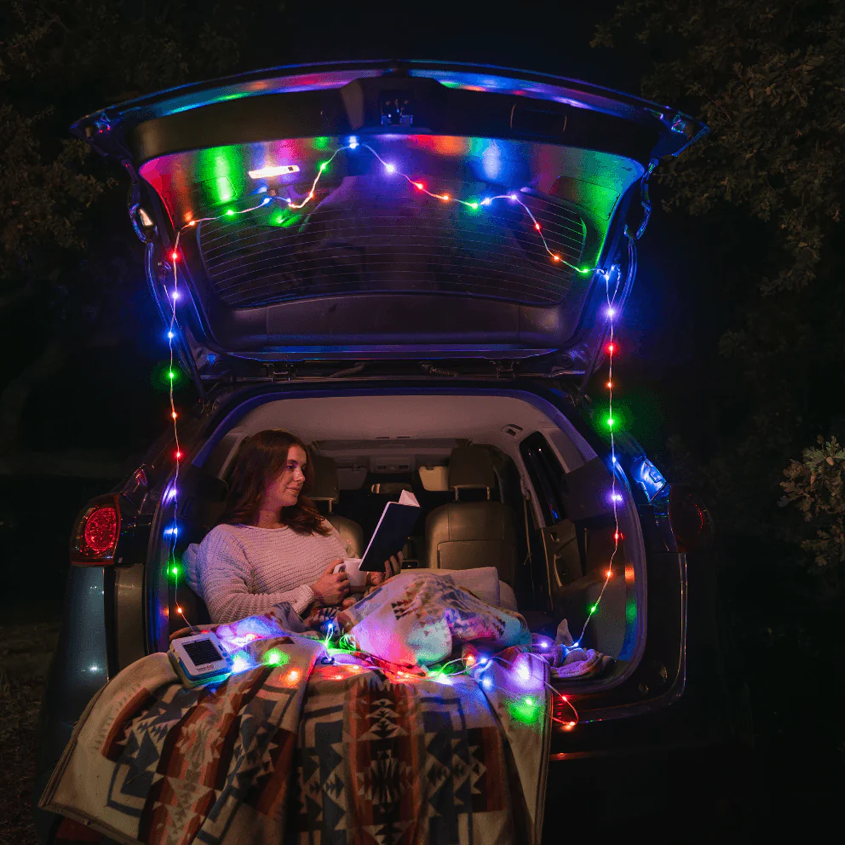 LuminAID Multi-Color Solar String Light alternate view