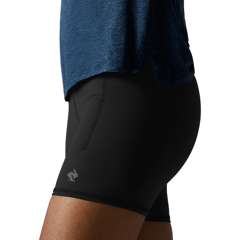 Women's Speed Leggy 4" High Rise, Rabbit Women's Speed Leggy 4" High Rise Side