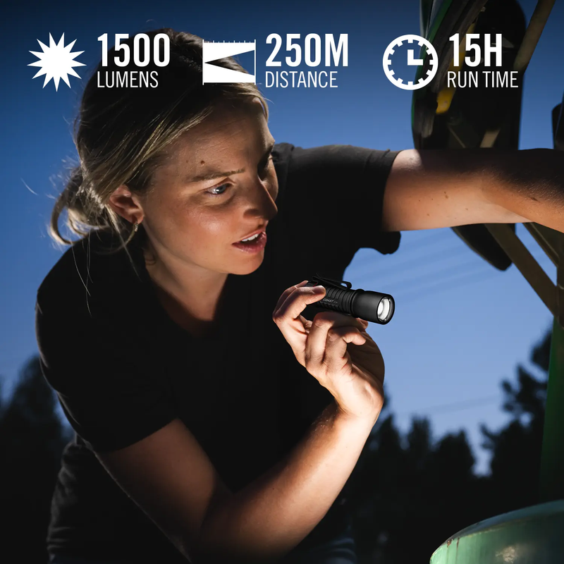 XT7R, Coast XT7R lumens, distance, and run time