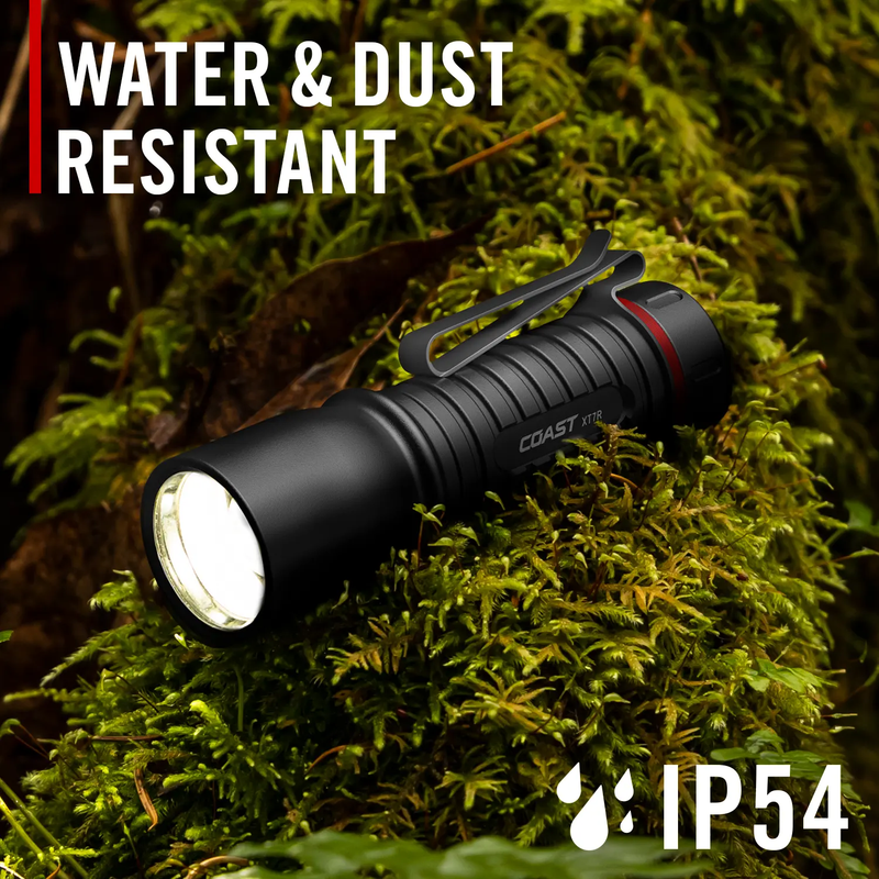XT7R, Coast XT7R water and dust resistant IP54