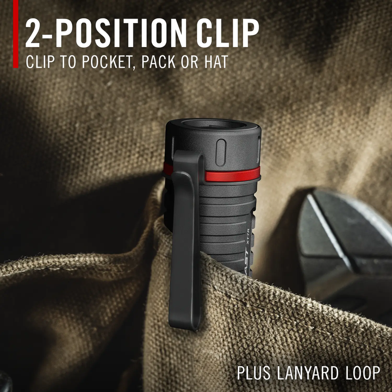 XT7R, Coast XT7R 2-Position Clip