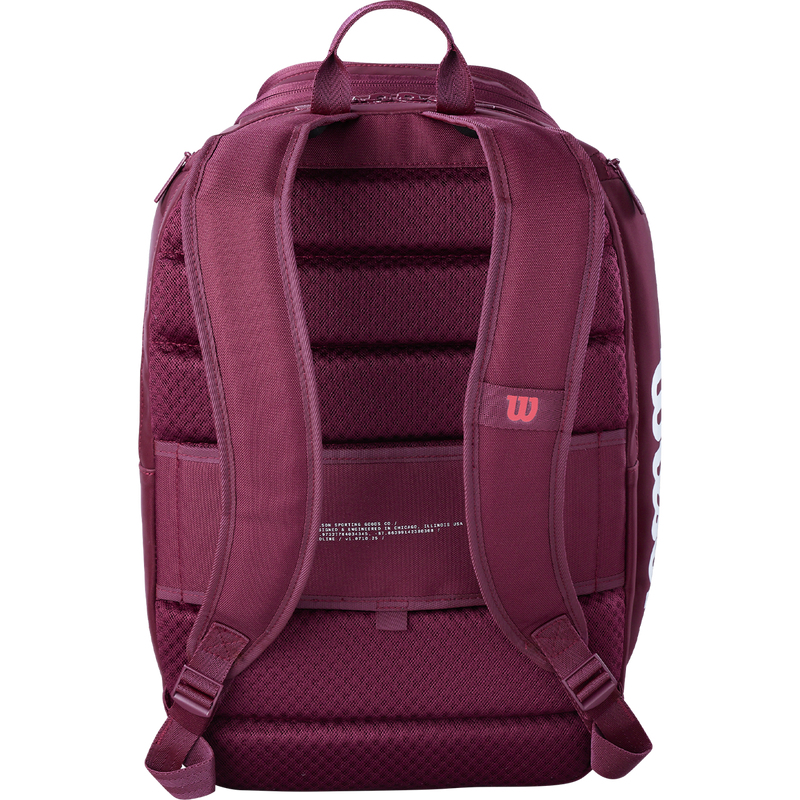 Defyer Tennis Backpack, Wilson Defyer Tennis Backpack back
