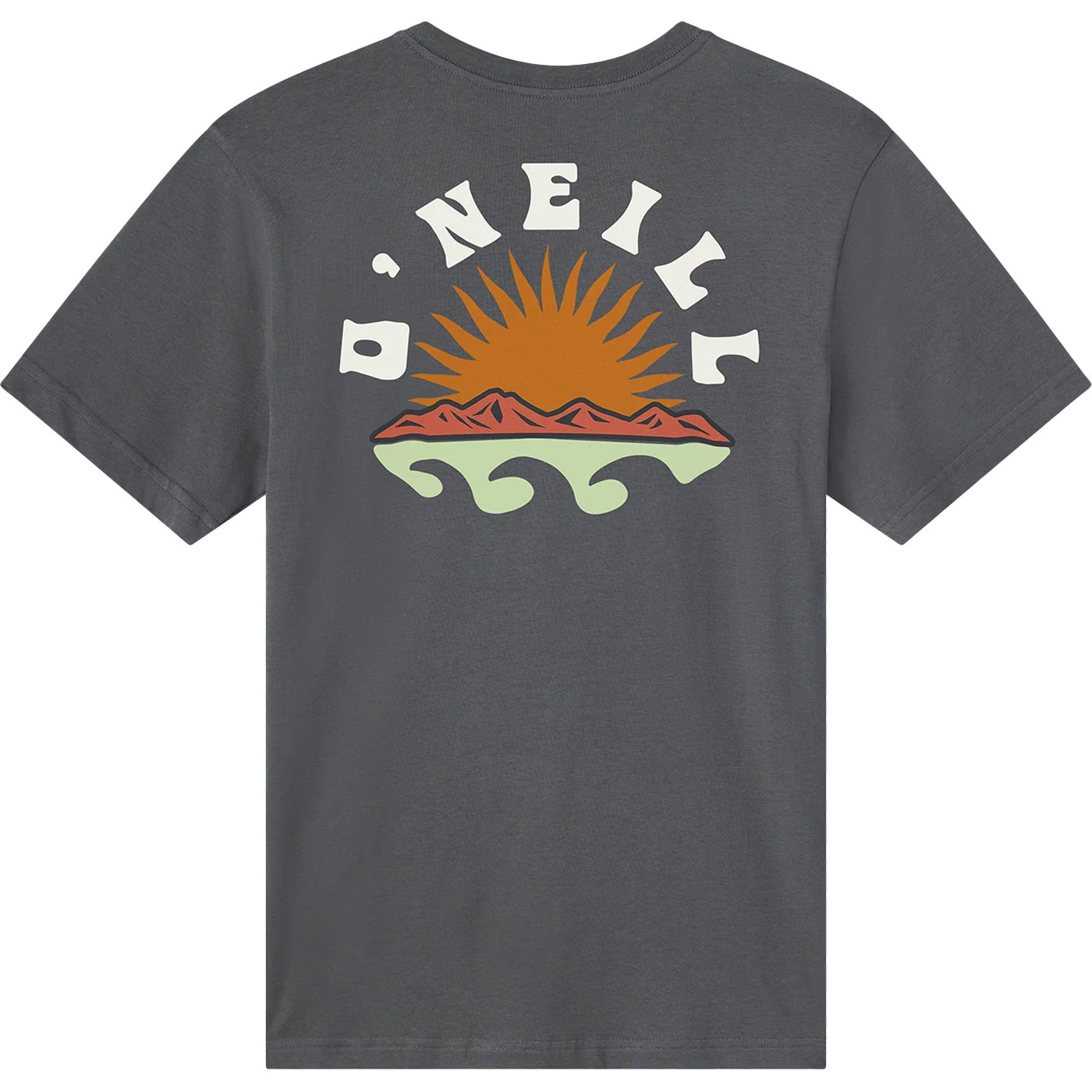 O'Neill Men's Solar Scenic Short Sleeve Tee in Dark Shadow
