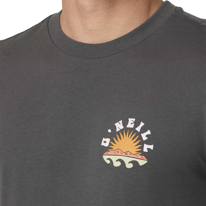 O'Neill Men's Solar Scenic Short Sleeve Tee Chest Graphic