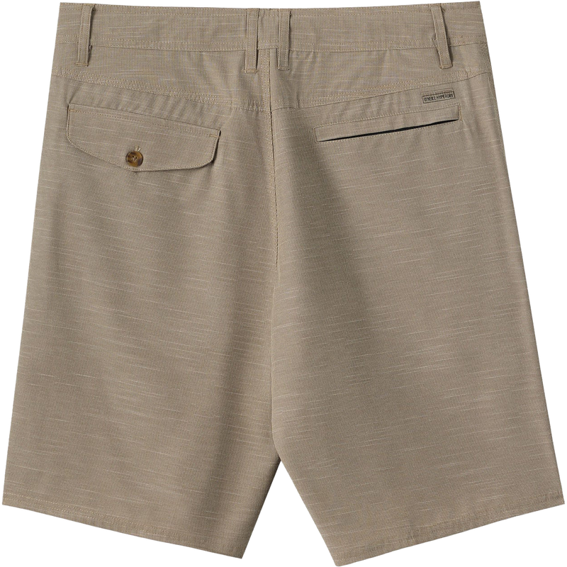 Men's Portola Slub Check 20" Short, Men's Portola Slub Check 20" Short Back