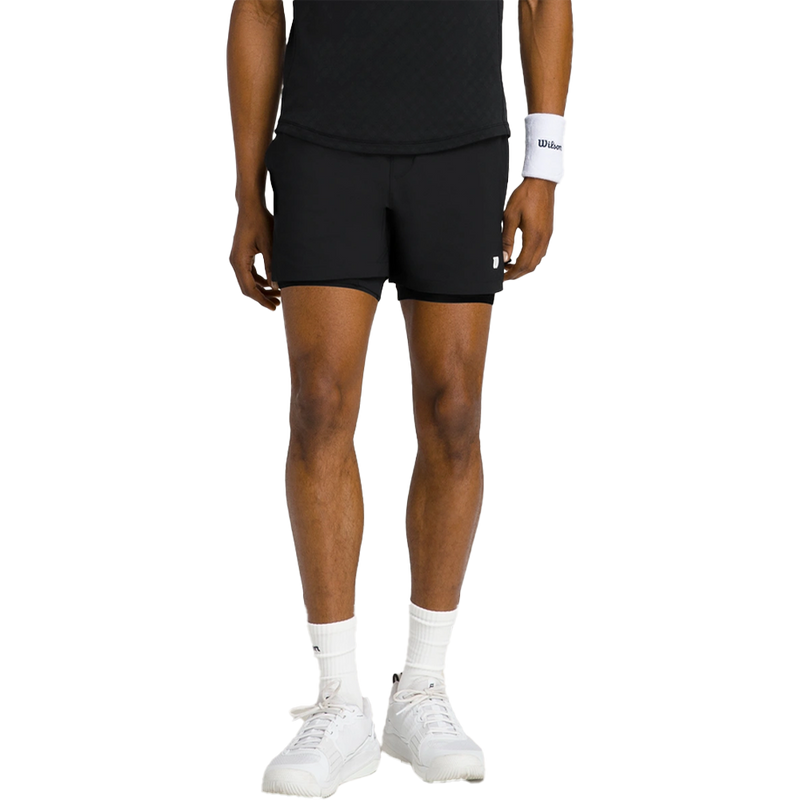Men's Set Point Short Lined 5", Wilson Men's Set Point Short Lined 5" Front