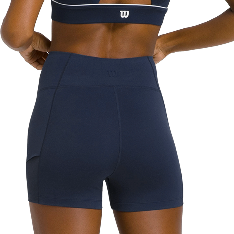 Women's Baseline Ball Short, Wilson Women's Baseline Ball Short Back