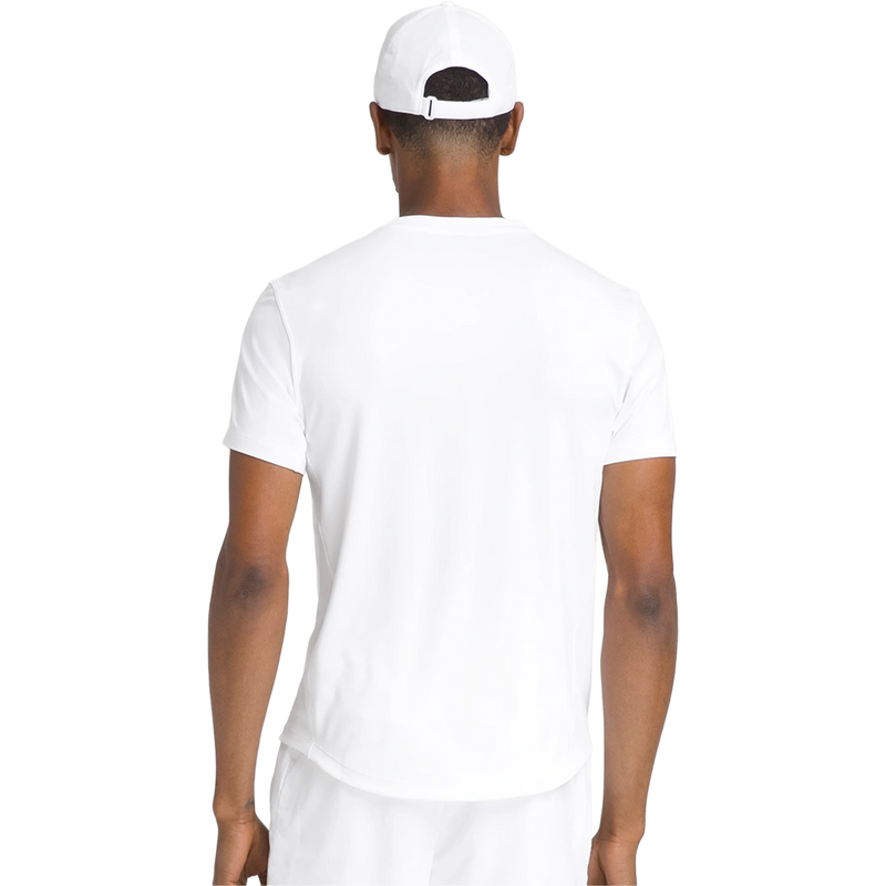 Men's Everyday Performance Tee, Wilson Men's Everyday Performance Tee in Bright White back view