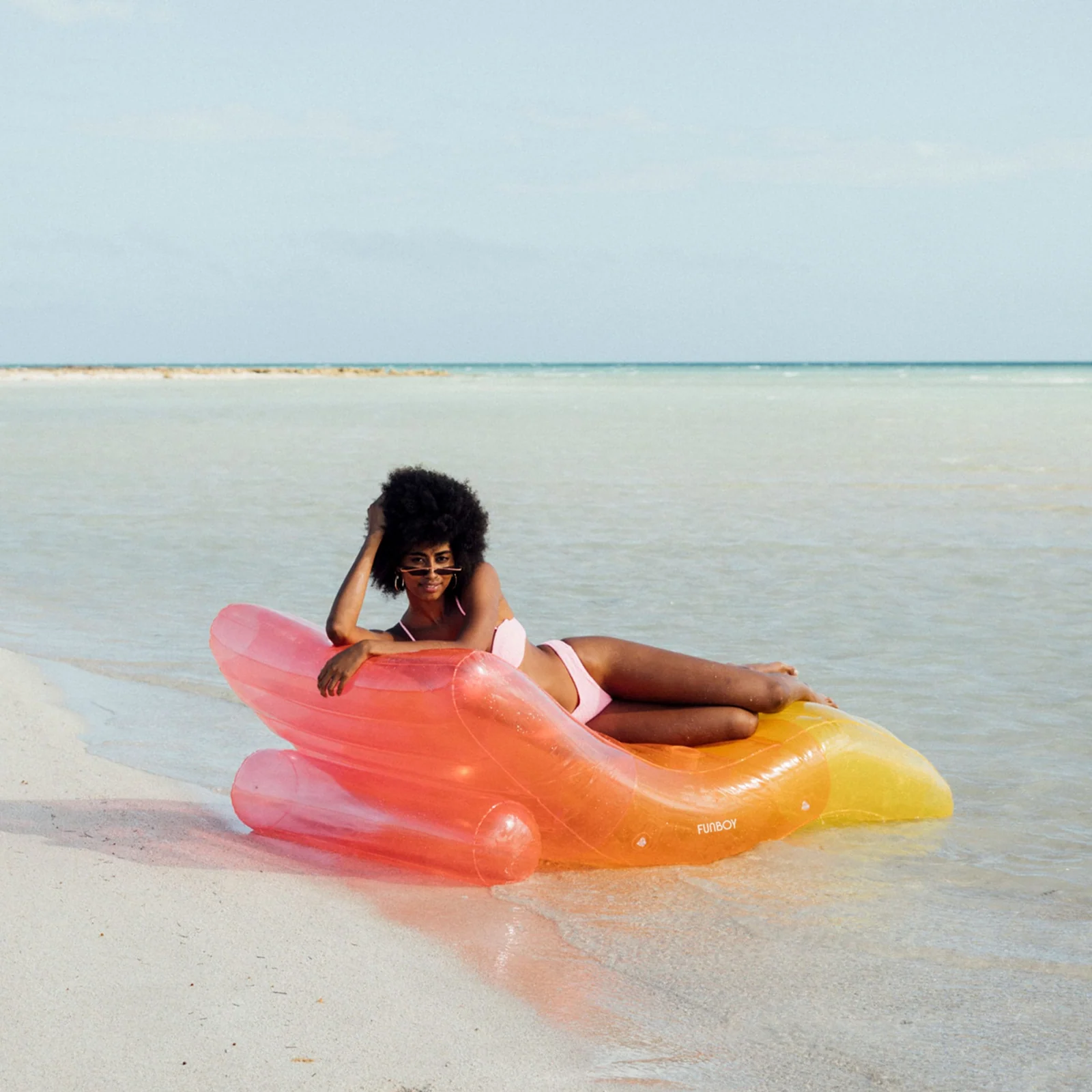 Chaise Lounger Pool Float alternate view