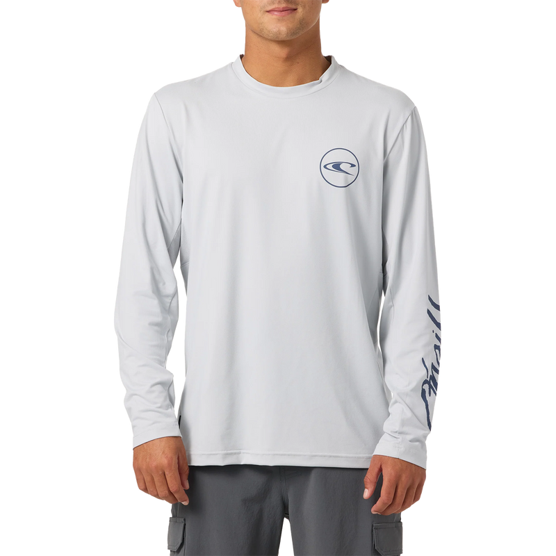 Men's Logo UPF Long Sleeve Tee, O'Neill Men's Logo UPF Long Sleeve Tee Front