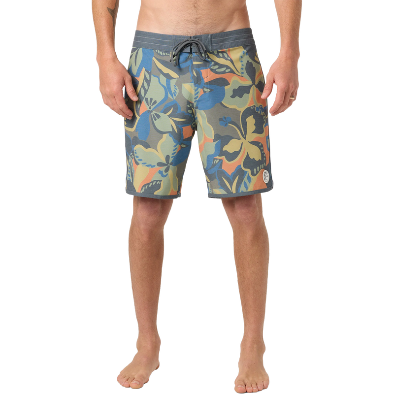 Men's OG Print Scallop 18" Boardshort, O'Neill Men's OG Print Scallop 18" Boardshort Front