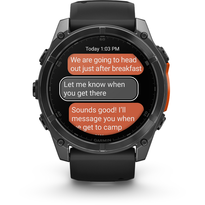 Fenix 8 51mm Slate Gray w/ Black, Garmin Fenix 8 51mm Slate Gray Black text