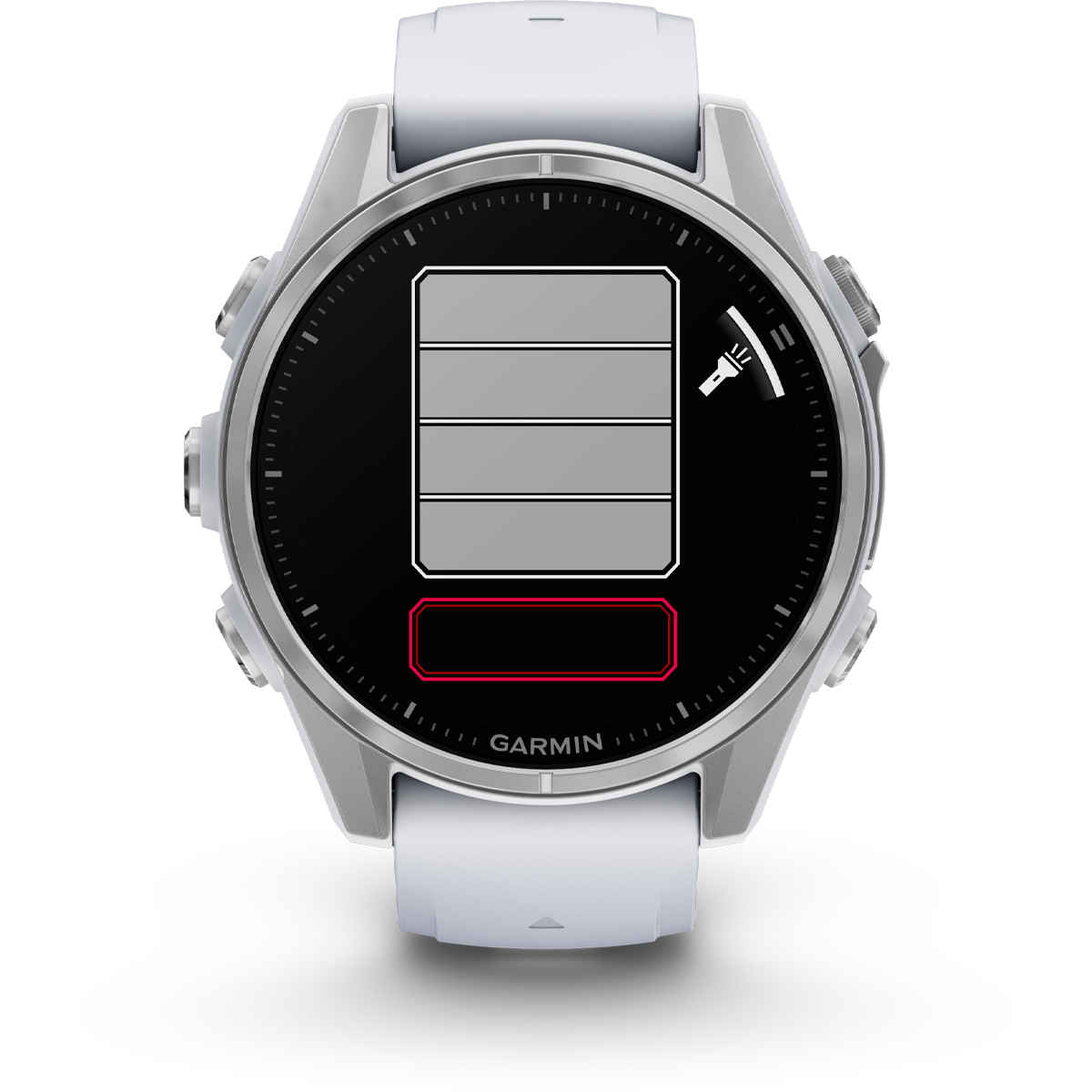 Fenix 8 Sapphire 43mm Whitestone alternate view