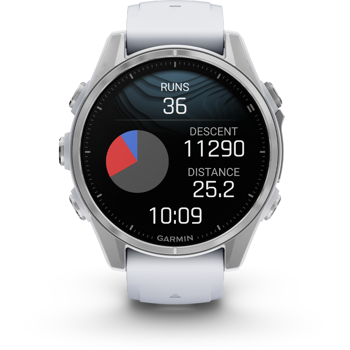 Fenix 8 Sapphire 43mm Whitestone alternate view
