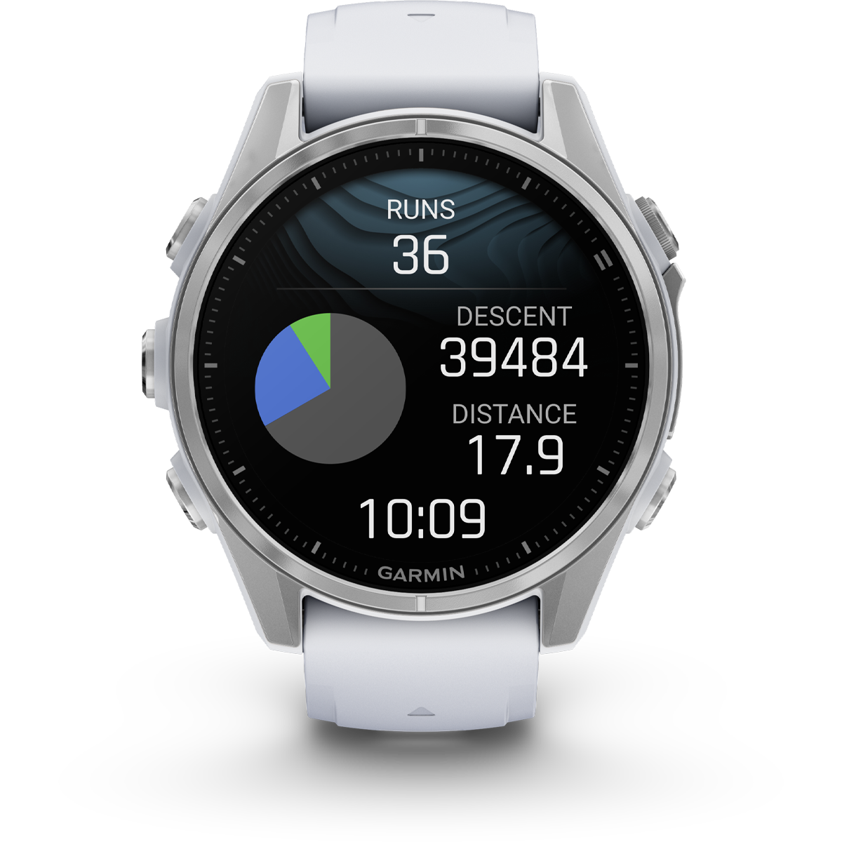 Fenix 8 Sapphire 43mm Whitestone alternate view