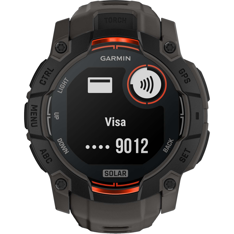 Instinct 3 Solar 50mm Black, Garmin Instinct 3 Solar 50mm Black garmin pay