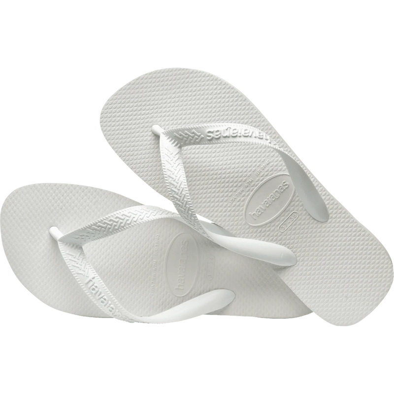 Women's Top, Havaianas Women's Top in White side by side