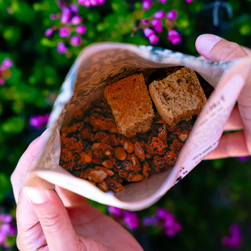 Three Bean Chili & Cornbread (2 Servings), Farm To Summit Three Bean Chili & Cornbread ready in pouch