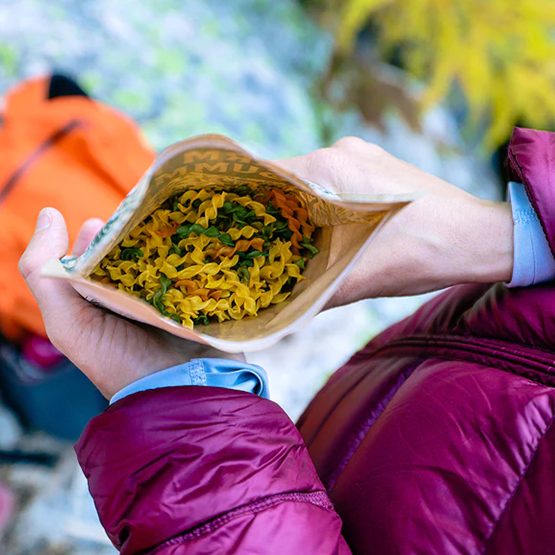 Rainbow Pasta (1 serving), Farm To Summit Rainbow Pasta ready in pouch