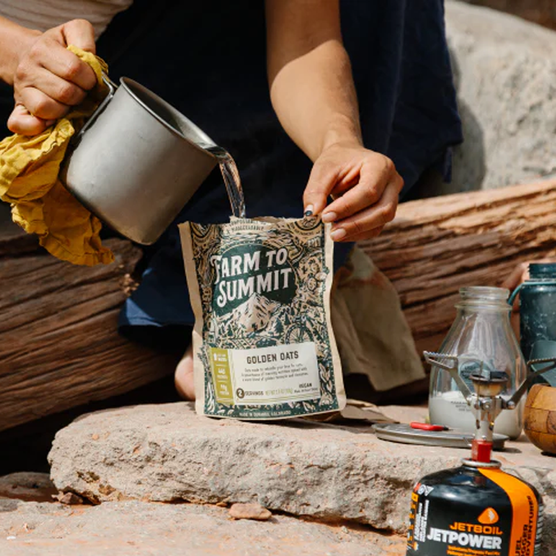 Golden Oats (2 Servings), Farm To Summit Golden Oats at camp