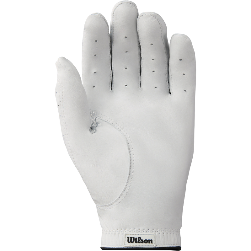 Staff Conform Glove, Wilson Staff Conform Glove in white black palm side
