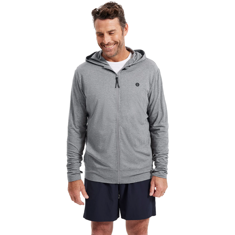 Men's Summer Essential Hooded Zip Top UPF 50+, Featured Image