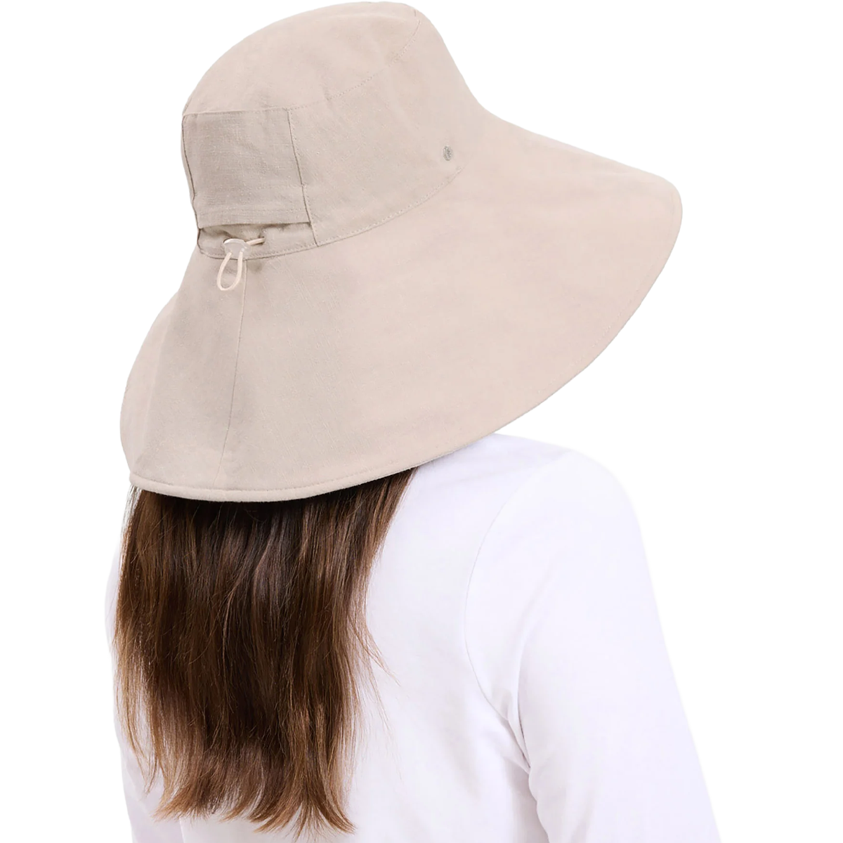 Women's Ultra Wide Cotton Linen Hat UPF 50+ alternate view