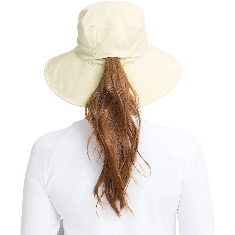 Women's Wide Brim Beach Hat UPF 50+, Solbari Women's Wide Brim Beach Hat UPF 50+ ponytail hole