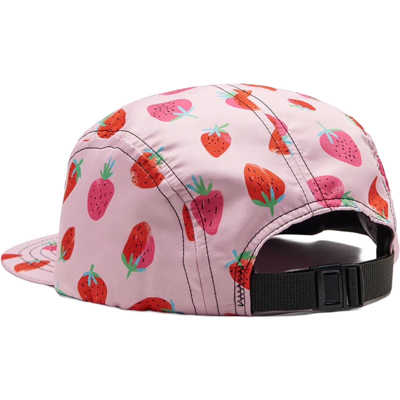 Women's Brim Hat, Women's Brim Hat in Strawberry Fields back view