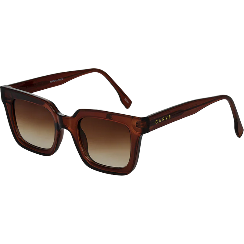 Manhattan, Carve Manhattan in Gloss Crystal Pecan + Borwn Gradient angled view