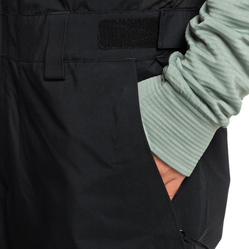Men's Altostratus Street Gore-Tex Bib, Quiksilver Men's Altostratus Street Gore-Tex Bib hand pocket