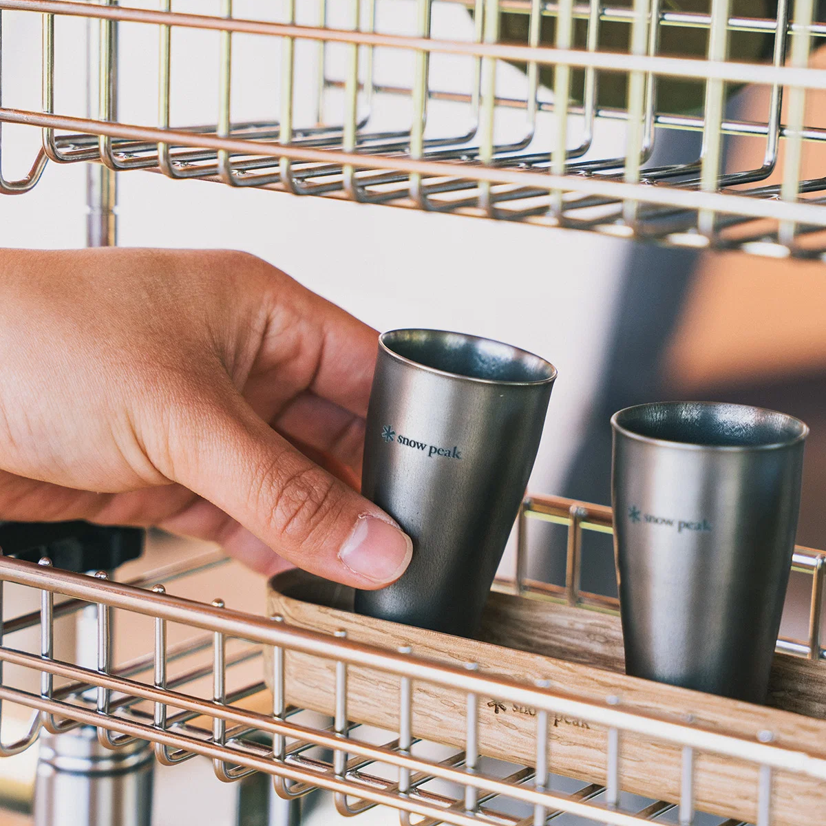 Titanium Shot Glass Duo alternate view